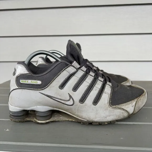 Nike Shox NZ Men’s Size 8.5 Dark Grey Shoes Sneakers 378341-800