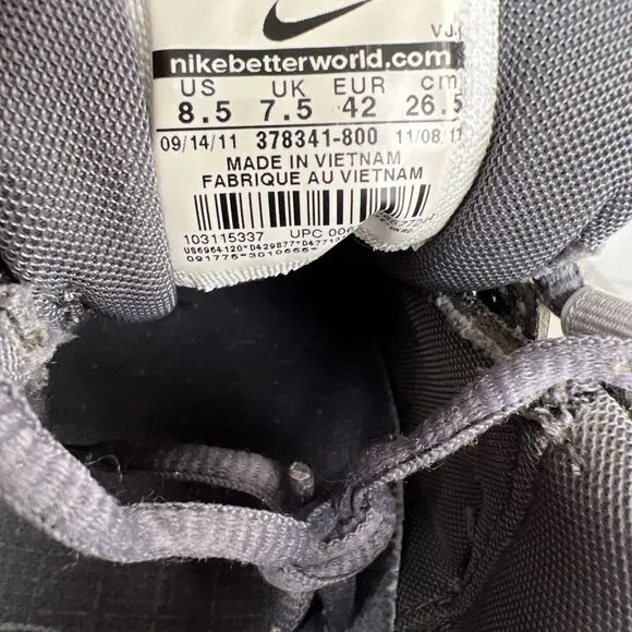 Nike Shox NZ Men’s Size 8.5 Dark Grey Shoes Sneakers 378341-800