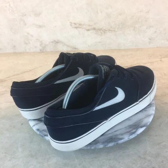 Nike Stephan Janoski ZOOM 615957-428 Blue Lace-Up Sneaker Man's Size 11 1/2