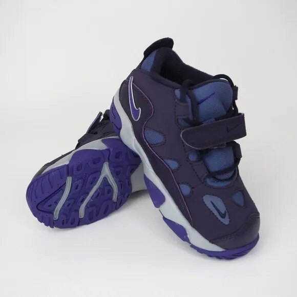 Nike Turf Raider TD Toddler Shoes Purple Blue Sneakers Leather