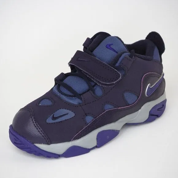 Nike Turf Raider TD Toddler Shoes Purple Blue Sneakers Leather