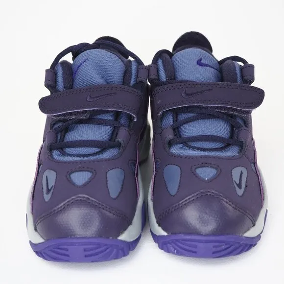 Nike Turf Raider TD Toddler Shoes Purple Blue Sneakers Leather