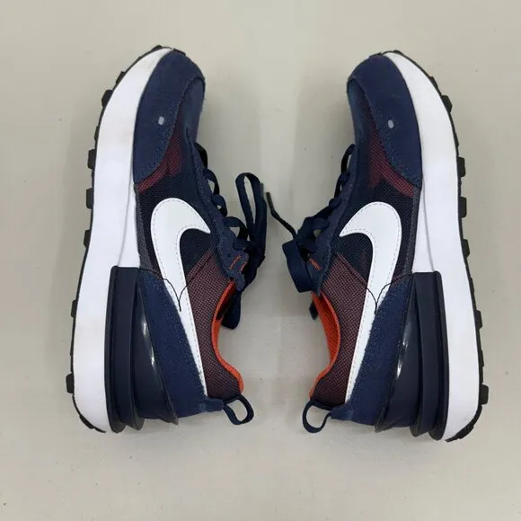 Nike Waffle One Midnight Navy Athletic Sneakers Shoes DC0480-401 Boys Youth 3Y