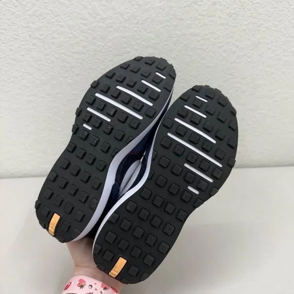 Nike Waffle One Midnight Navy Athletic Sneakers Shoes DC0480-401 Boys Youth 3Y