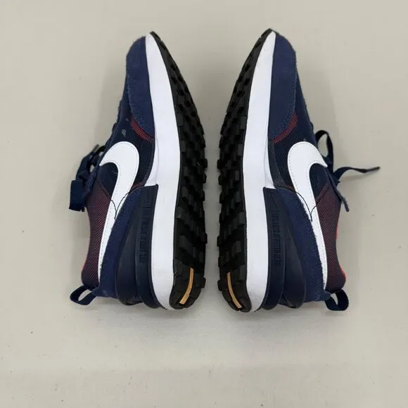 Nike Waffle One Midnight Navy Athletic Sneakers Shoes DC0480-401 Boys Youth 3Y