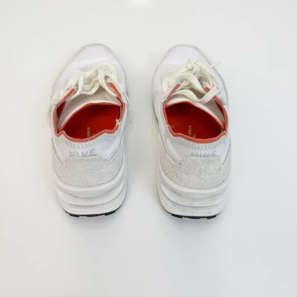 Nike Waffle One Vintage DX2929-100 Shoes Sneakers White Picante Red Orange 8.5