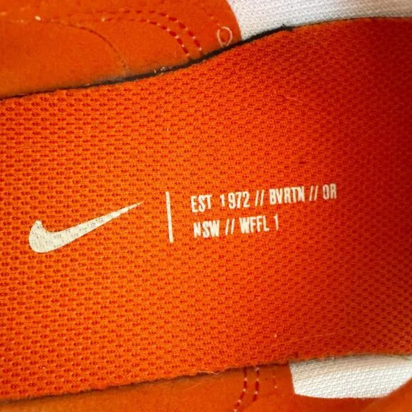 Nike Waffle One Vintage DX2929-100 Shoes Sneakers White Picante Red Orange 8.5