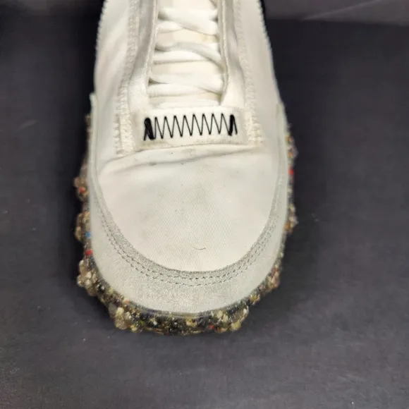 Nike Waffle Racer Crater RARE White Black Sneakers Women's Shoe Size 8