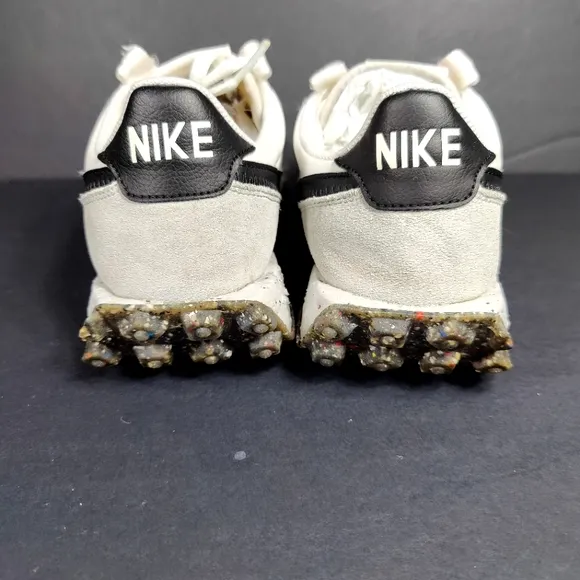 Nike Waffle Racer Crater RARE White Black Sneakers Women's Shoe Size 8