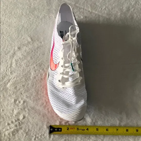 Nike White and Multicolor Sneakers cleats