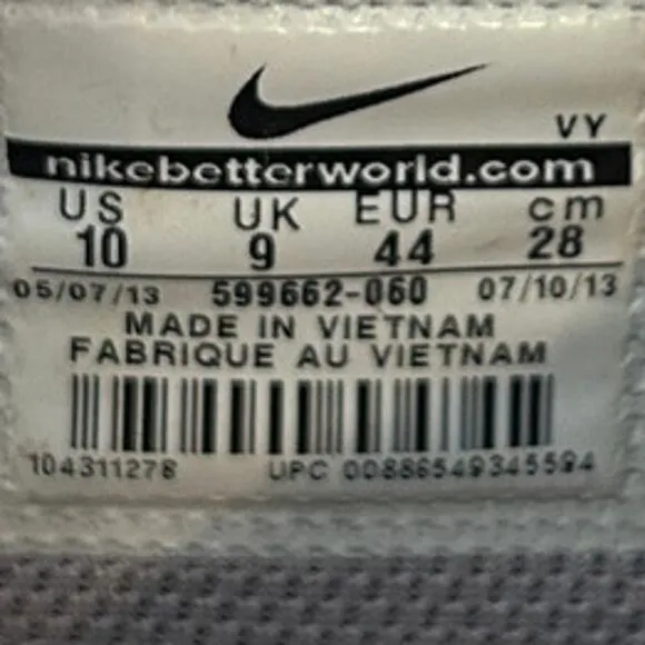 Nike - Zoom Air &quot;Paul Rodrigez&quot; SB - Sneakers - Gray - Men's - 10 - 599662-060