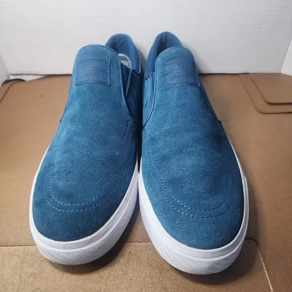 Nike Zoom Stefan Janoski Shoes Mens 13 Blue Sneakers Skateboarding 833564-402