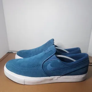 Nike Zoom Stefan Janoski Shoes Mens 13 Blue Sneakers Skateboarding 833564-402