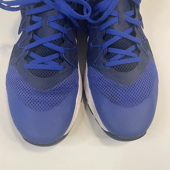 Nike Zoom Train Complete Shoes Knit Binary Blue Mesh 881129-401 Mens US 11.5