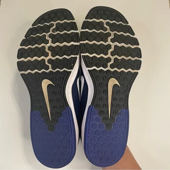 Nike Zoom Train Complete Shoes Knit Binary Blue Mesh 881129-401 Mens US 11.5
