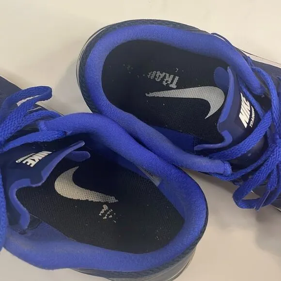 Nike Zoom Train Complete Shoes Knit Binary Blue Mesh 881129-401 Mens US 11.5