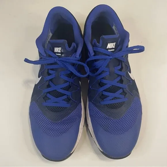 Nike Zoom Train Complete Shoes Knit Binary Blue Mesh 881129-401 Mens US 11.5
