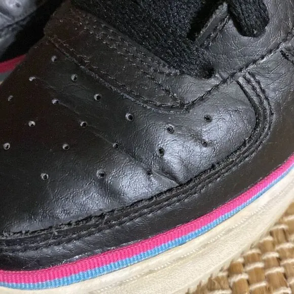 Nike AF1 holographic Nike air black shoes sneakers