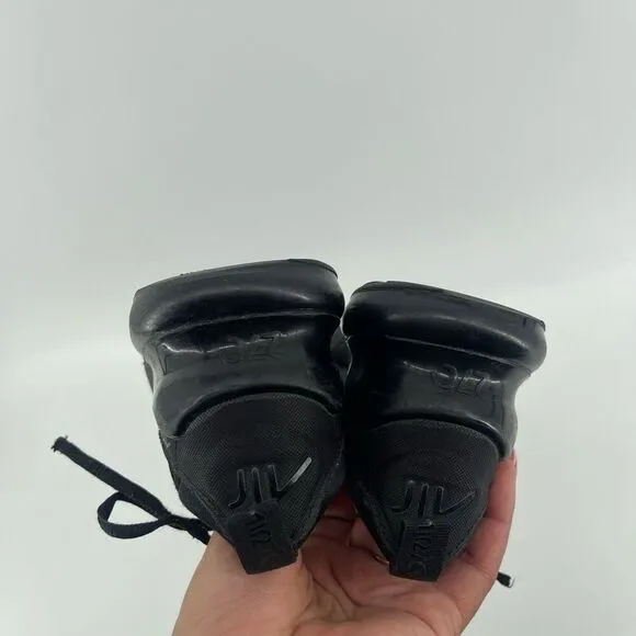 Nike Air Max 270 Little Kid’s Triple Black Lace Up Sneakers AO2372-006 Size 1Y