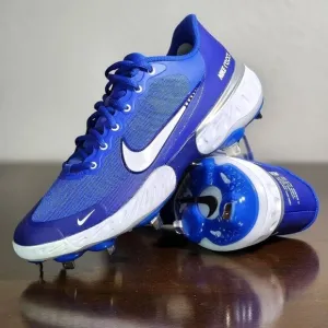 Nike Alpha Huarache Elite Low 3 Baseball Shoes Cleats Royal White CK0746 400 New