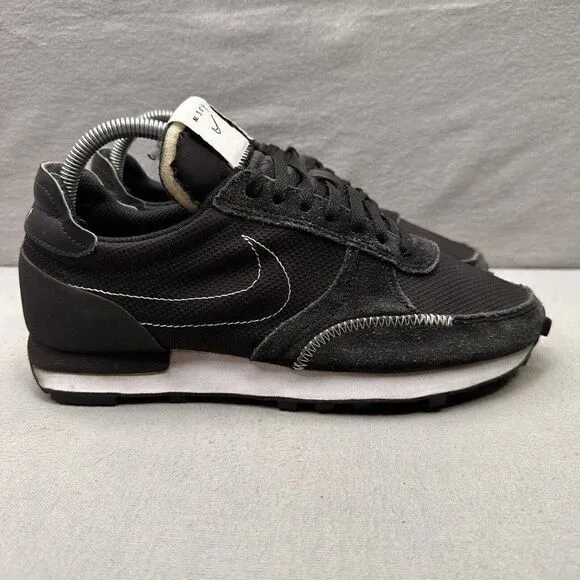 Nike Daybreak Type Mens Size 7 (Womens 8.5) Shoes Black White Casual Sneakers