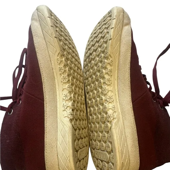 NOBULL Cabernet Canvas Mid-Trainer Gym Sneakers Laced women’s 9 men’s 7.5