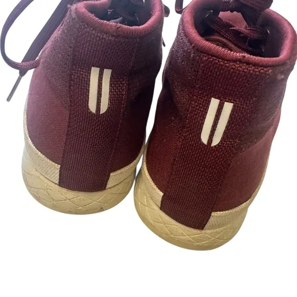 NOBULL Cabernet Canvas Mid-Trainer Gym Sneakers Laced women’s 9 men’s 7.5