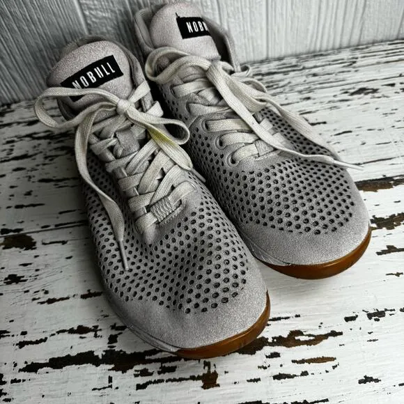 Nobull Men's Dust Mid Suede Trainers Sneaker Shoes Size 7.5 or Women's Size 9