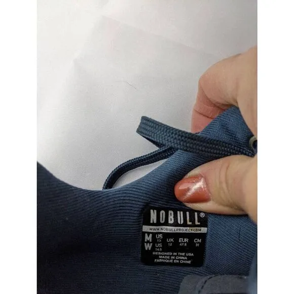 NOBULL Men’s Gum NOBULL outwork Navy Sneakers shoes Sz 13