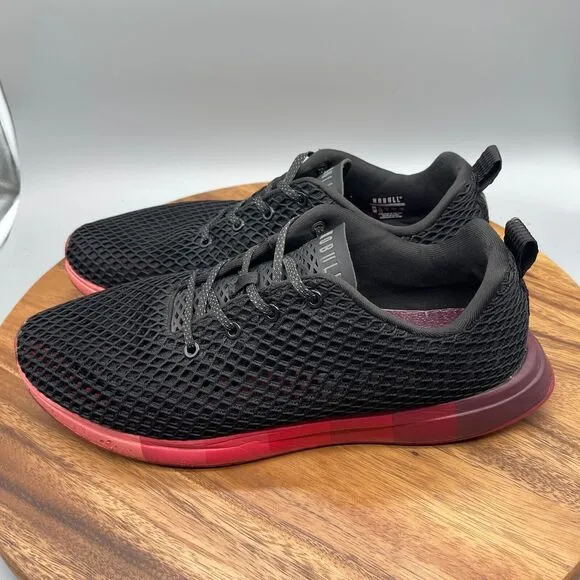 Nobull Mesh Runner Mens Size 13 Red Black Running Sneakers