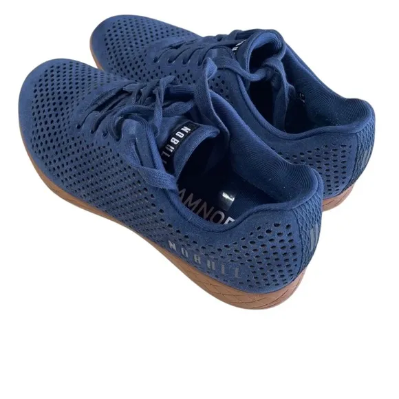 NoBull Navy Suede (Blue) Trainers Size 8.5 Women (or 7 Men) — Run Small EUC