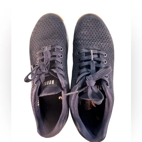 NoBull Navy Suede (Blue) Trainers Size 8.5 Women (or 7 Men) — Run Small EUC