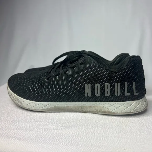 NoBull Shoes Black Super Fabric Training Sneaker Synthetic Mens Size 10