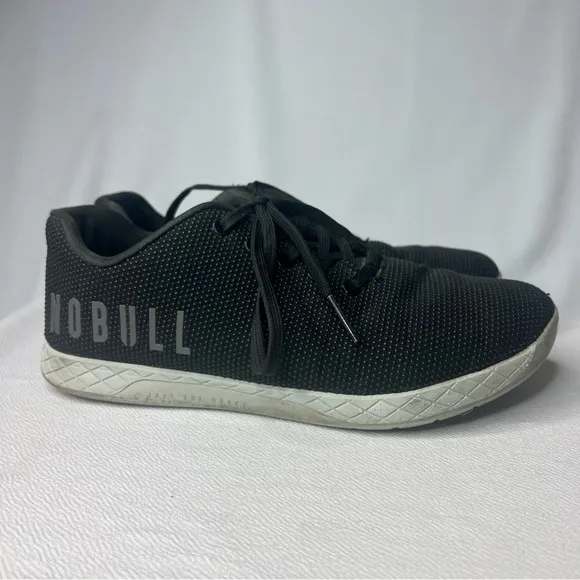 NoBull Shoes Black Super Fabric Training Sneaker Synthetic Mens Size 10