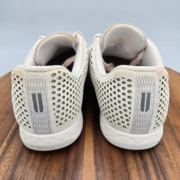 Nobull Shoes Men's 9.5 Concrete Suede Perforated Lace Up Training Gym Sneakers