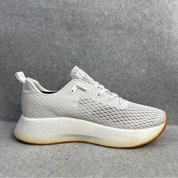 Nobull Shoes Mens Size 10.5 Journey White Mesh Athletic Crossfit Running Sneaker