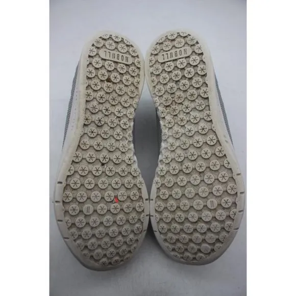 NOBULL Super Fabric Trainer Men's 9.5 / Women's 11 Athletic Sneakers Gray Shoes