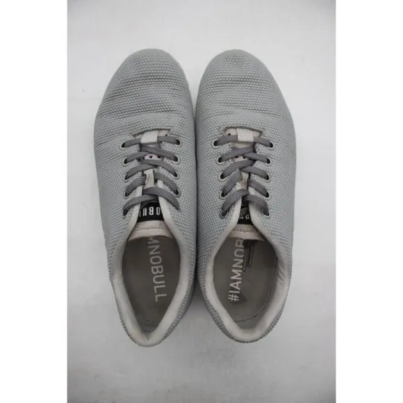 NOBULL Super Fabric Trainer Men's 9.5 / Women's 11 Athletic Sneakers Gray Shoes