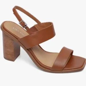Nordstrom Shoes by Lisa Vicky Size 8, Oasis Sandals in Brown Leather - New