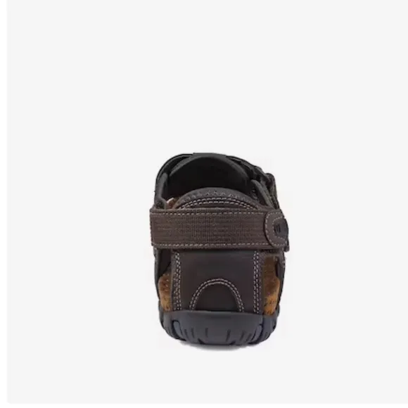 Nunn Bush Walk Brown VeganLeather Rio Bravo Fisherman Lightweight Sandals NWT 13