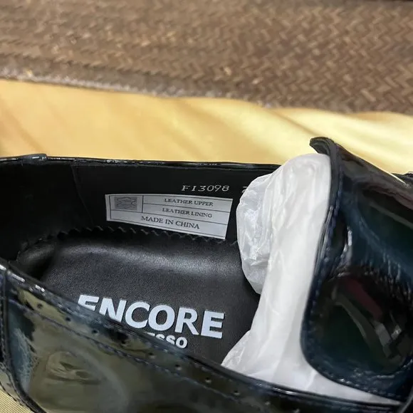 NWB Encore by Fiesso Leather Shoes Sz 7