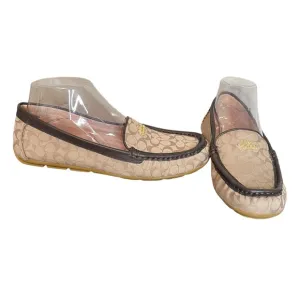 NWOB COACH Marley Driver Shoes Signature Canvas Stone Jacquard Women’s Size 8