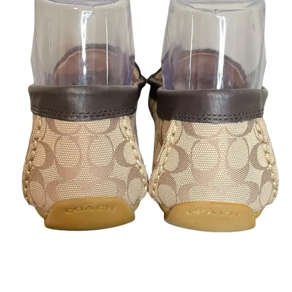 NWOB COACH Marley Driver Shoes Signature Canvas Stone Jacquard Women’s Size 8