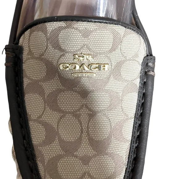 NWOB COACH Marley Driver Shoes Signature Canvas Stone Jacquard Women’s Size 8