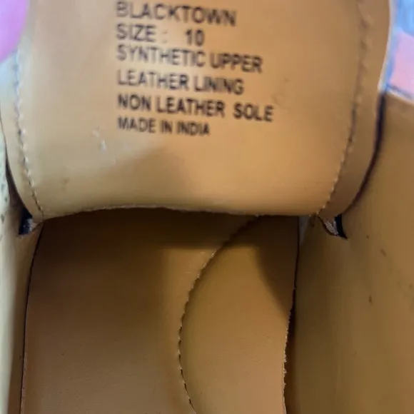 NWOB~ LIBERTYZENOBlacktown Leather Oxford Style Dress Shoes 10m