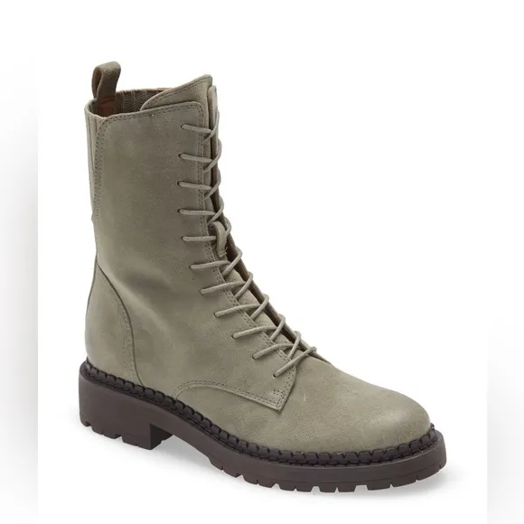 NWOB Sam Edelman Lex Suede Water Repellant Boots size 7.5