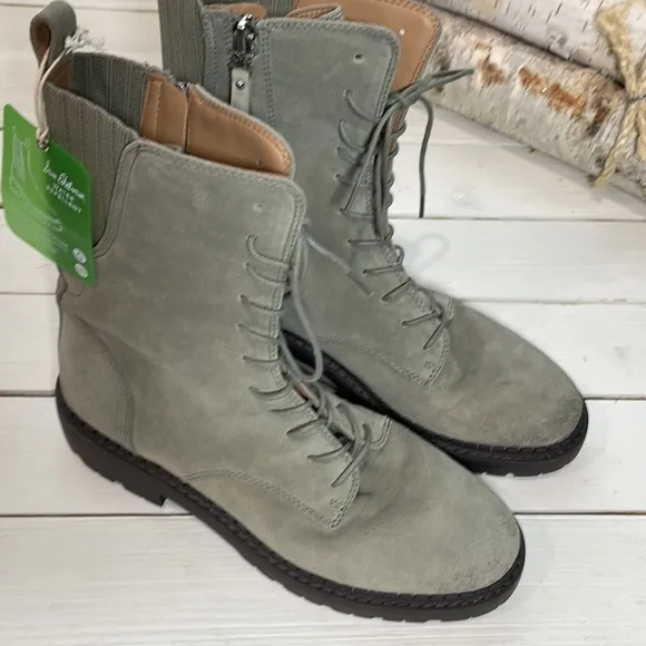 NWOB Sam Edelman Lex Suede Water Repellant Boots size 7.5