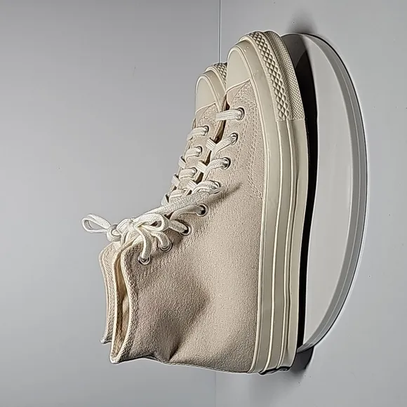 NWOT Converse Chuck 70 Canvas All Star High Top Sneaker Tennis Shoe Natural 9 11