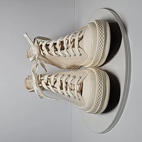NWOT Converse Chuck 70 Canvas All Star High Top Sneaker Tennis Shoe Natural 9 11