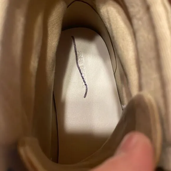 NWOT Free People Canvas High Top Shoes.